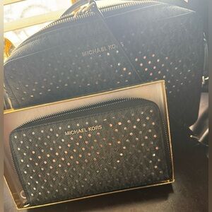 Michael Kors crossbody with wallet